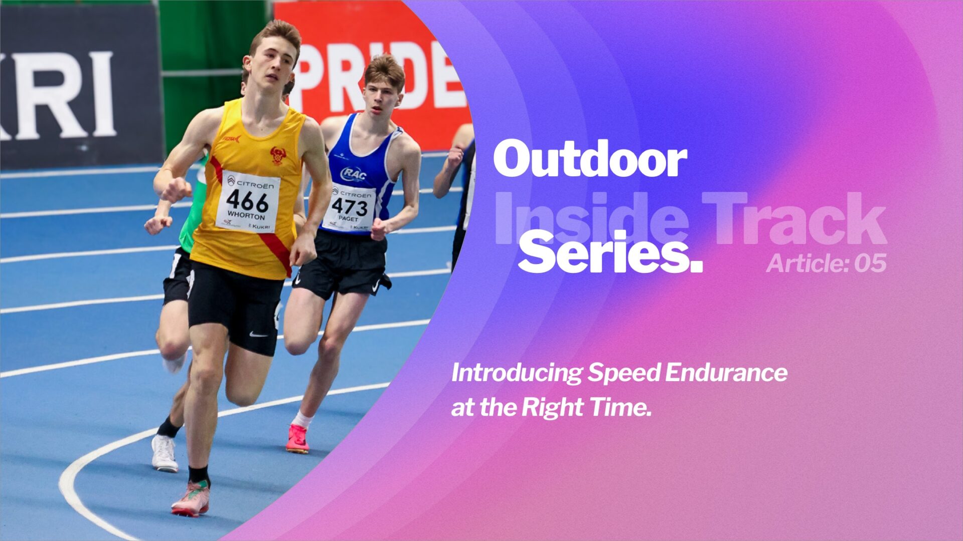 Introducing Speed Endurance at the Right Time