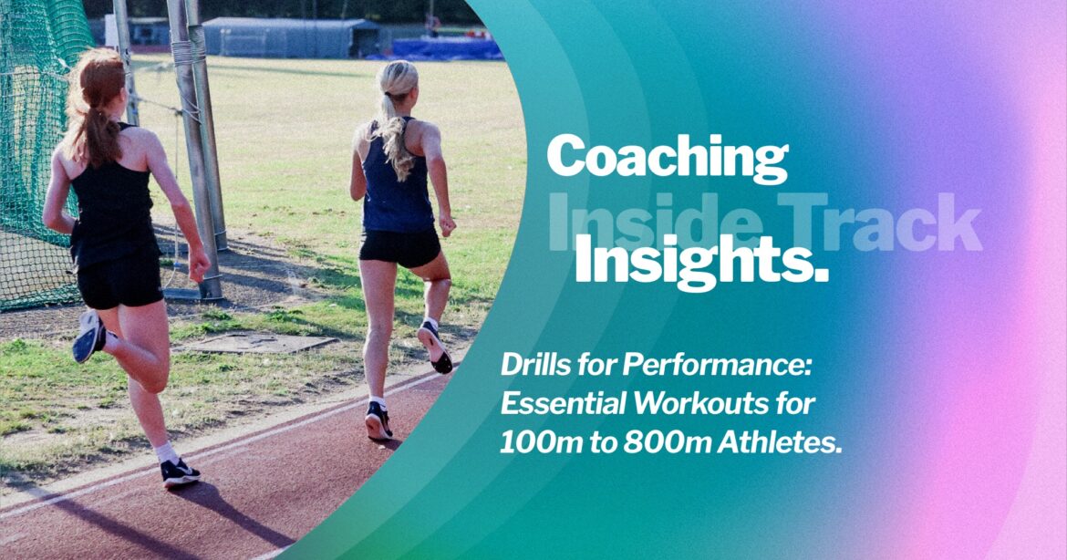 Essential performance drills for 100m to 800m athletes. SpeedPro’s Wimbledon athletics coaching builds speed, strength and race success.