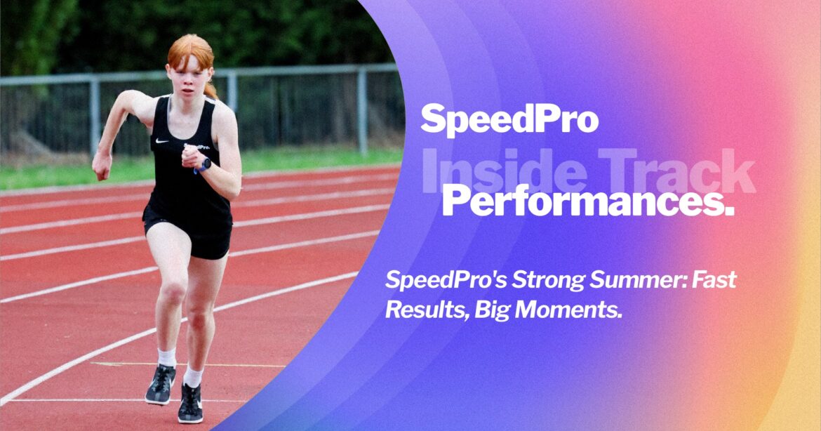 From English Schools to open meets. SpeedPro athletes delivered standout Personal Best performances and championship medals this summer.