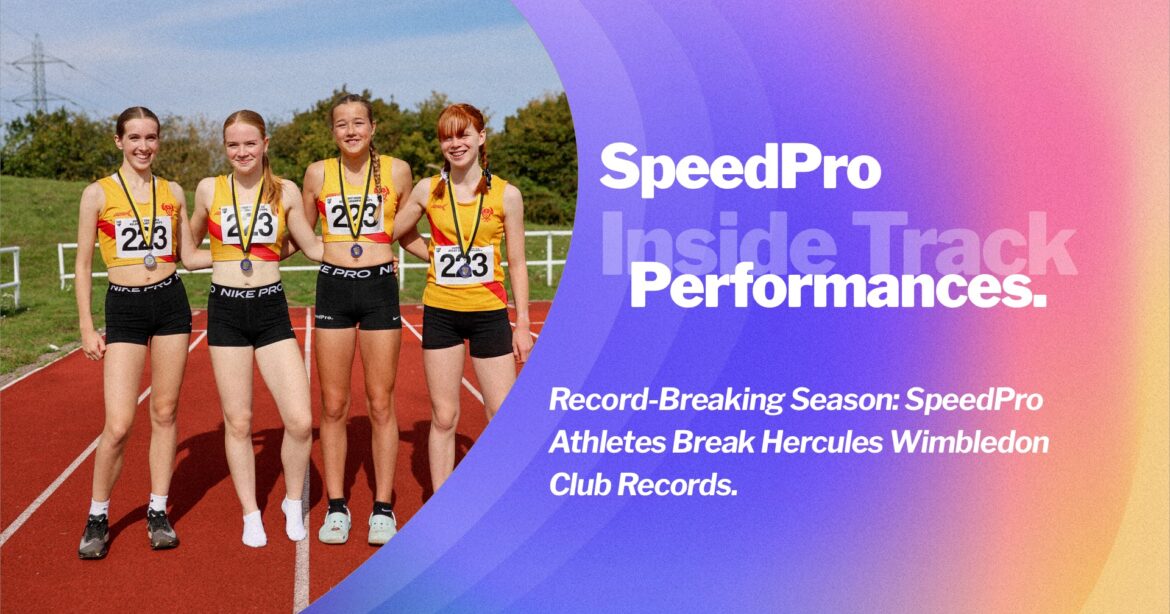 SpeedPro athletes break Hercules Wimbledon club records with medals, PBs and standout performances to end the season on a high.