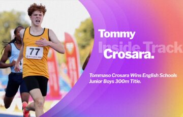 Tommaso Crosara Wins English Schools Junior Boys 300m Title