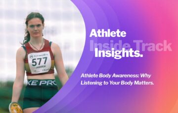 Young athlete stretching and warming up, representing developing athlete body awareness