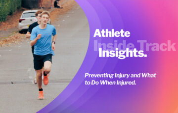 Young athlete completing mobility and strength exercises as part of injury prevention training.