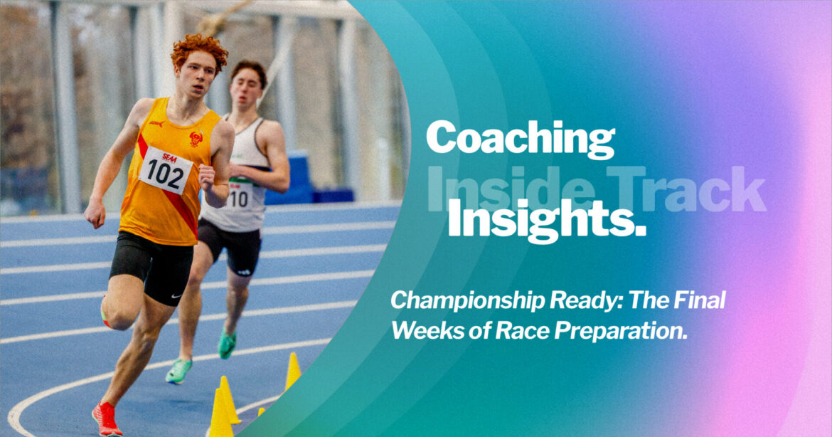 Athletes completing a focused track session during the final weeks of championship preparation under SpeedPro coaching in Wimbledon.