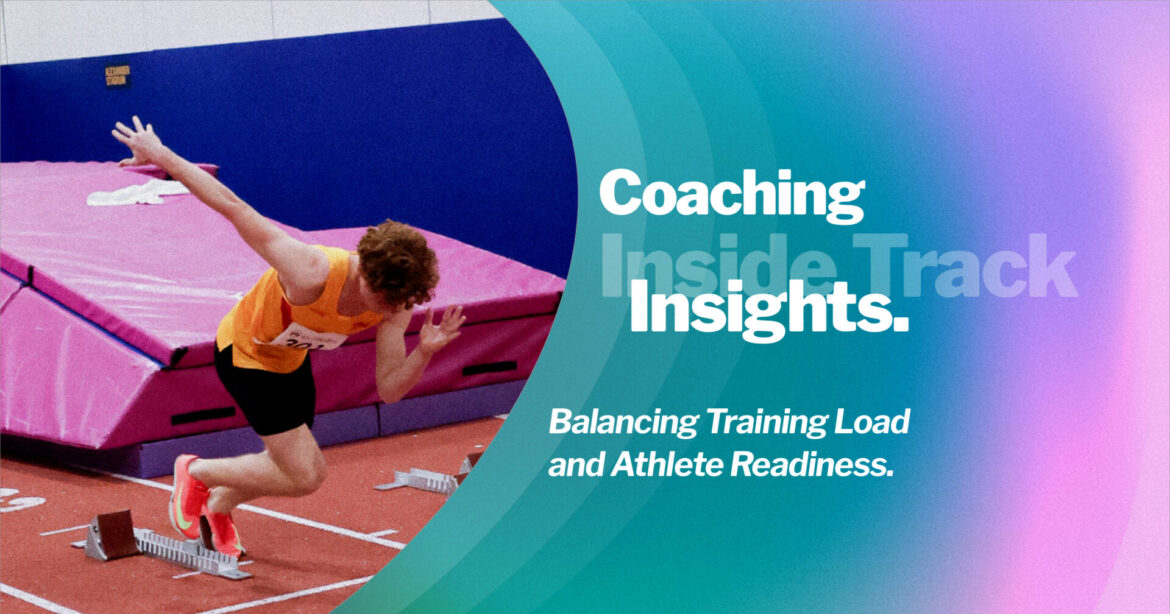 inside-coach-26-5@1x Coach observing athletes during a structured track session, adjusting training load based on athlete readiness at SpeedPro in Wimbledon.