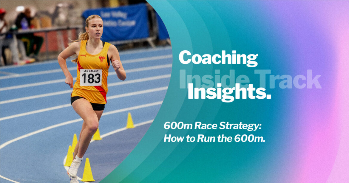 inside-coach-26-7@1x Athletes running a controlled 600m effort during speed endurance training at SpeedPro in Wimbledon.