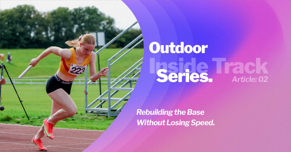 Athletes are completing controlled outdoor aerobic and speed sessions during a SpeedPro training block in Wimbledon.