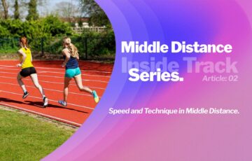 SpeedPro middle-distance athletes practising sprint mechanics and posture drills at Wimbledon Park track.