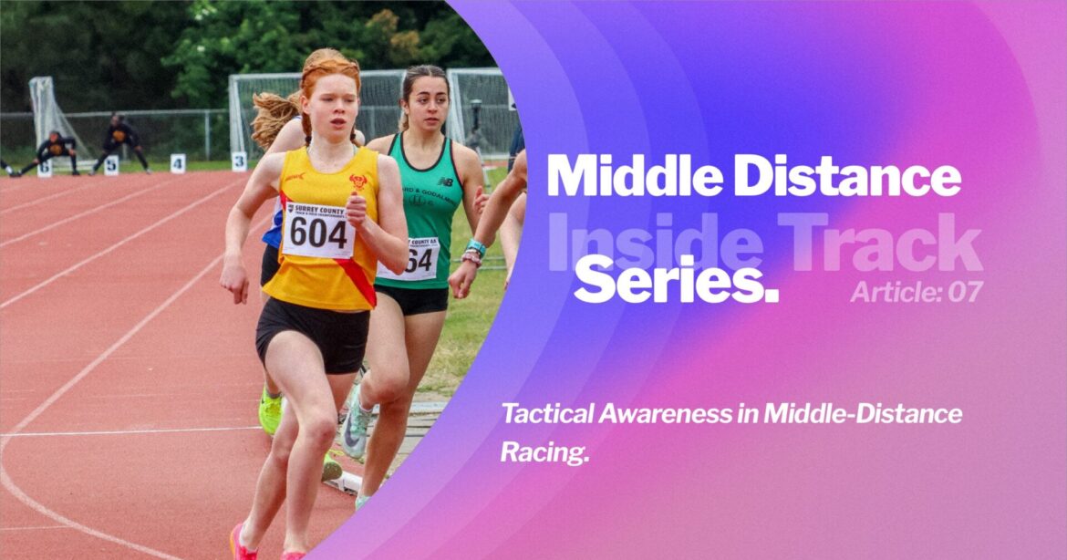 inside-outdoor-series-26-17@1x A 1500m athlete demonstrating tactical awareness in middle-distance racing by responding to a pace surge mid-race.
