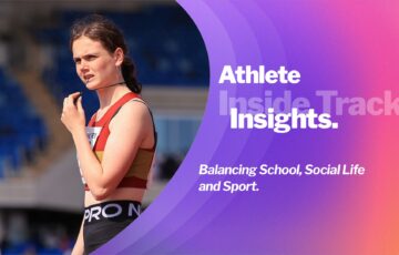 Neva Jansen explains the importance of balancing sport, school, and social life for young athletes who aim for long-term success.