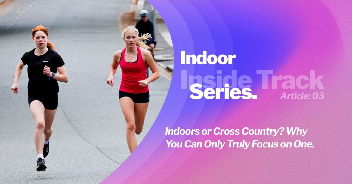SpeedPro explains why indoor training beats cross country for athlete development and championship success.