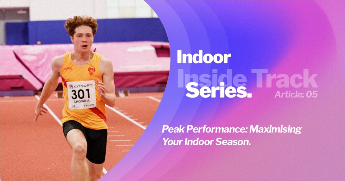 inside-track-Indoor-Series-005x@1x SpeedPro explain how athletes can peak indoors and progress outdoors, turning focused winter training into outdoor championship success.